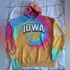 Gildan Multicolor Tie-Dye Women's Sweater